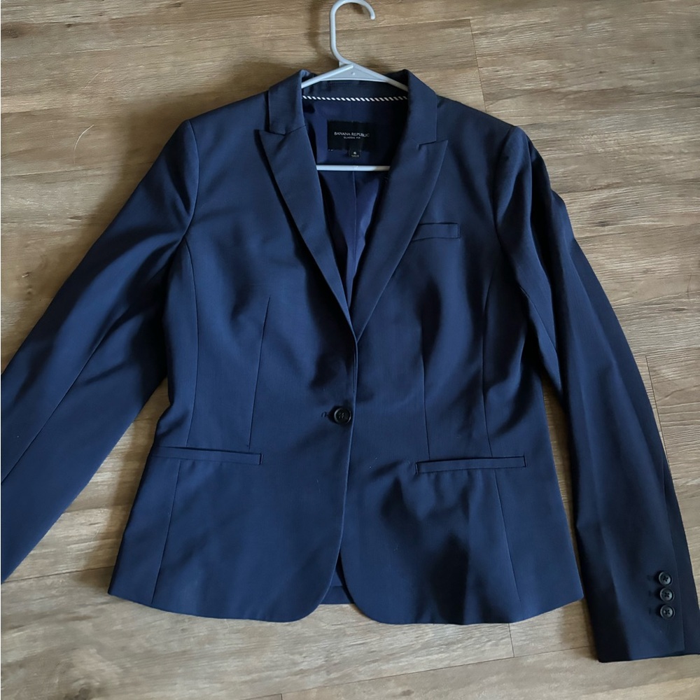 Banana Republic Dark Blue Women's Blazer